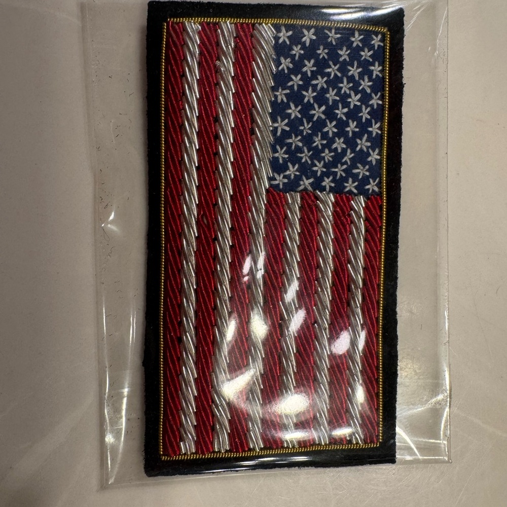 American Flag British Army Style Emboidery Patch 85*45mm